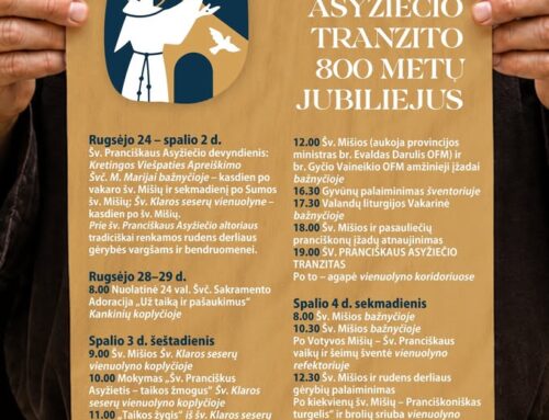 Šv. Pranciškaus Asyžiečio Tranzito 800 metų jubiliejus Kretingoje