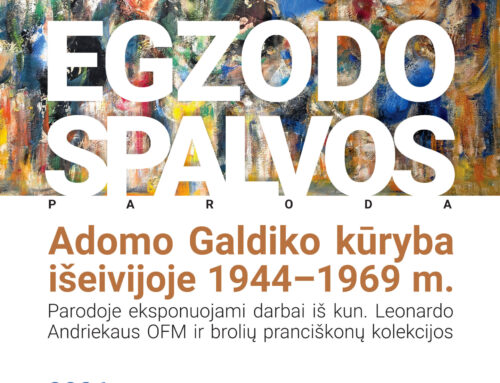 Paroda „Egzodo spalvos“ pranciškonų meno galerijoje „Gallery 1252“ Klaipėdoje